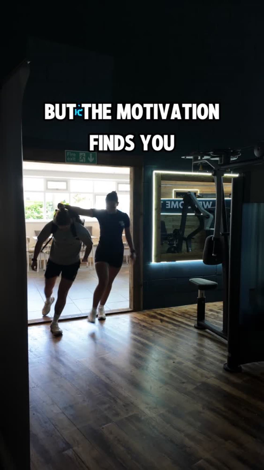 Members arriving through the doors at Unit One Gym